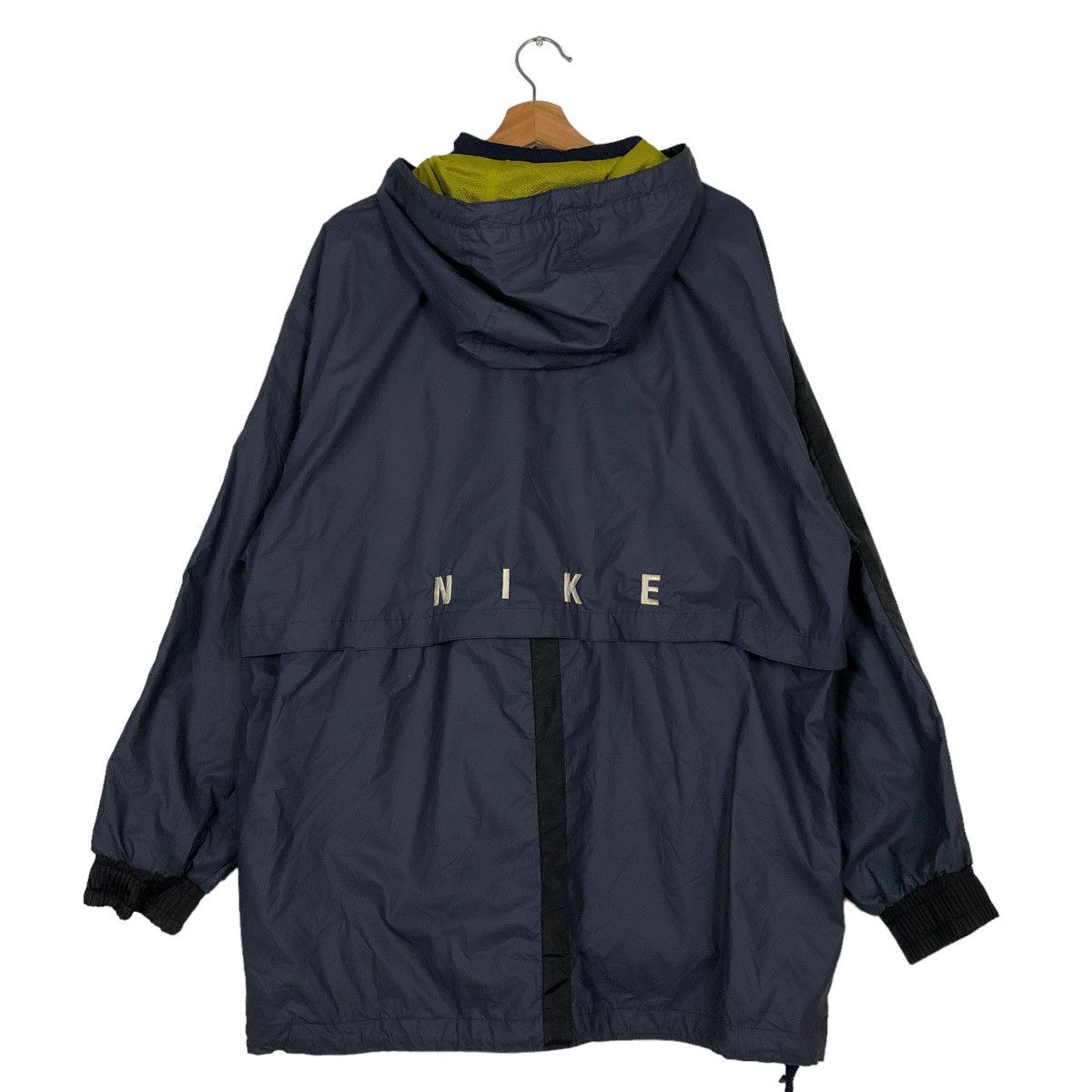 Nike 🔥Vintage Nike Big Swoosh Light Jacket Anorak Pull Over Size US XL / EU 56 / 4 - 8 Thumbnail