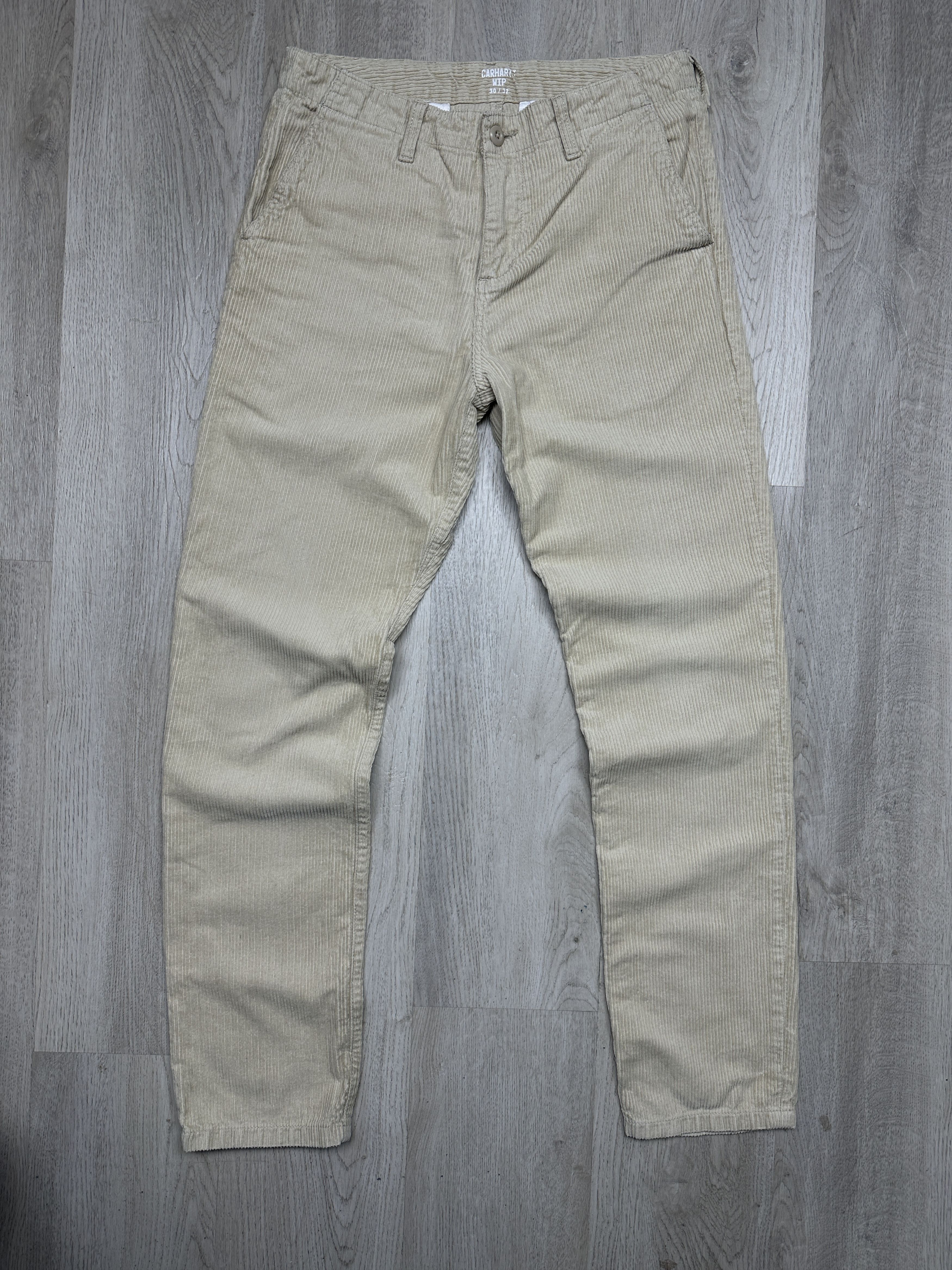 Carhartt Wip Carhartt WIP Mens Club Corduroy Denim Pants Y2K Size US 30 / EU 46 - 6 Thumbnail