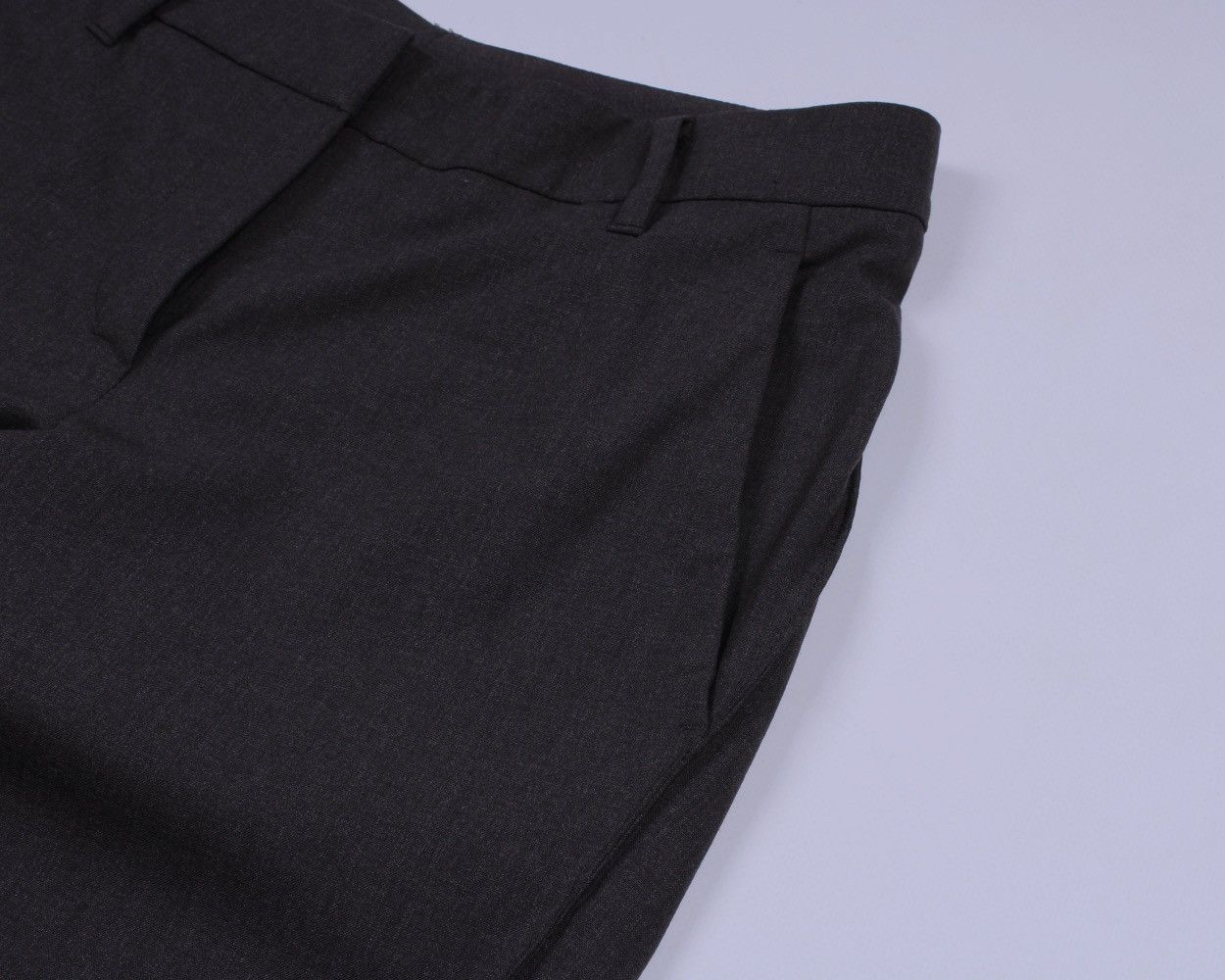 Brunello Cucinelli × Designer BRUNELLO CUCINELLI Wool Blend Dark Gray Ankle Pants Size 27" / US 4 / IT 40 - 14 Thumbnail
