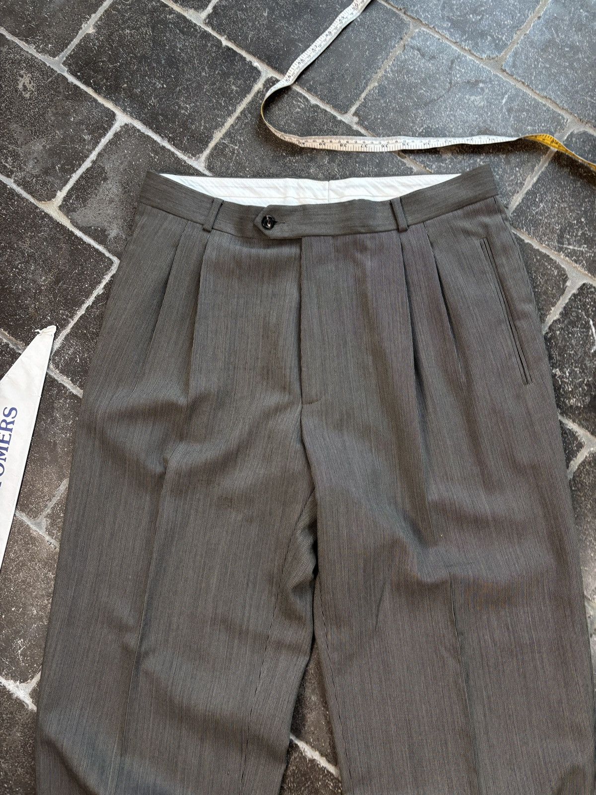Hugo Boss Vintage Hugo Boss Suit Wool 3pc Three Piece Jacket Trouser Size 42L - 15 Thumbnail