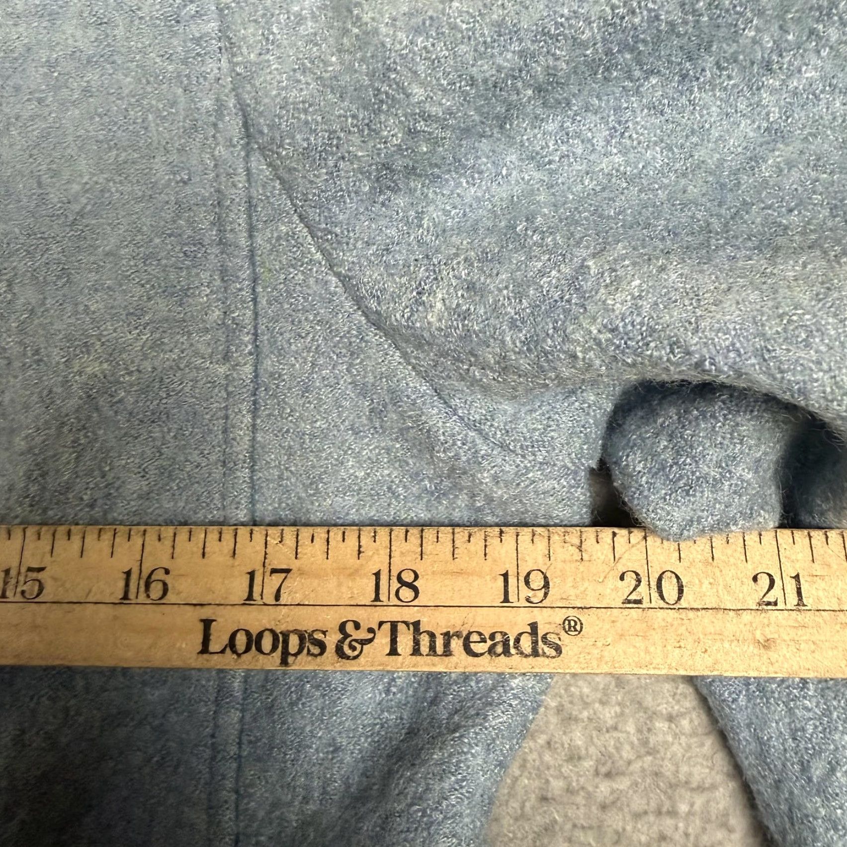 Talbots Talbots Blazer Jacket Womens 12P Wool Viscose Blue Gray Buttoned Petite 12P Women’s NWOT Size XL / US 12-14 / IT 48-50 - 3 Thumbnail