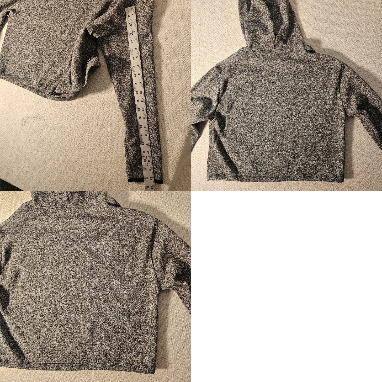 Vintage Victorias Secret PINK Hoodie Womens Medium Gray Casual Sweatshirt Size S / US 4 / IT 40 - 8 Thumbnail
