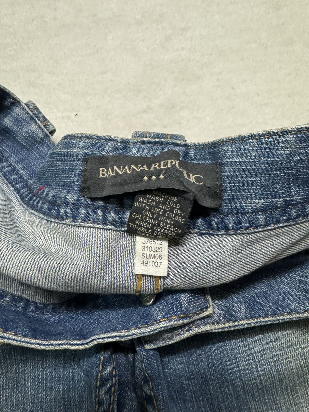 Banana Republic VINTAGE 2000s BANANA REPUBLIC BUSHPANTS FLARED RARE POCKET Size US 31 - 6 Thumbnail