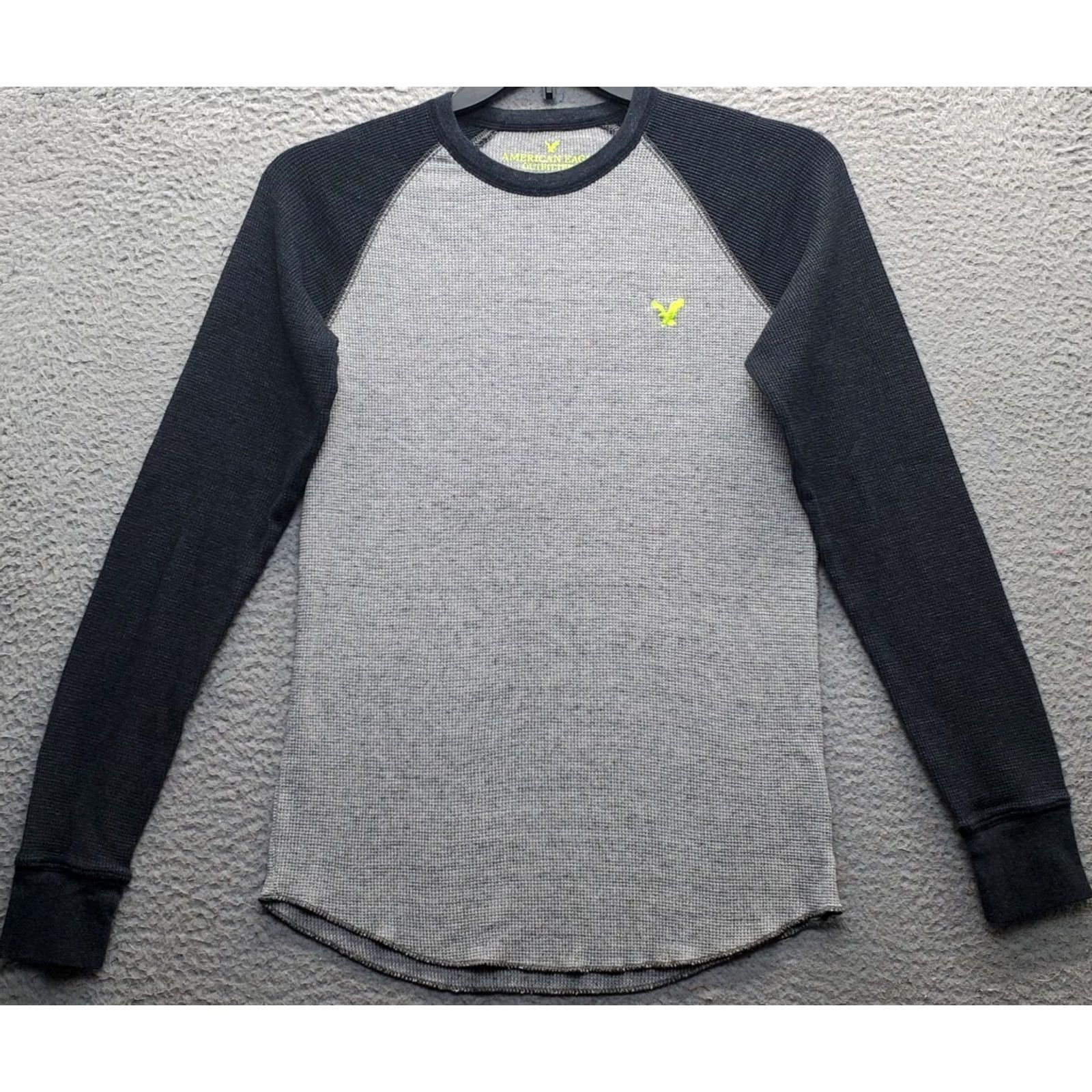 American Eagle Outfitters American Eagle Sweatshirt Mens S Gray Classic Fit Pullover Crew Neck Long Sleeve Size US S / EU 44-46 / 1 - 2 Thumbnail