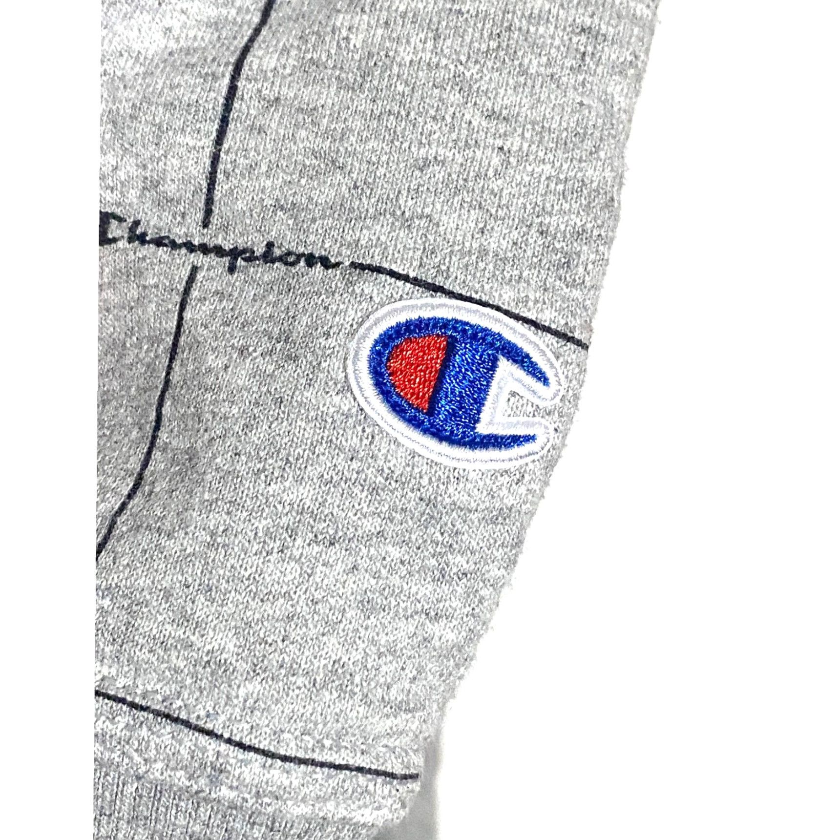 Champion Champion Windowpane Spell Out Hoodie Sweatshirt Mens L Athleisure Comfort Sporty Shirt Size US L / EU 52-54 / 3 - 6 Thumbnail
