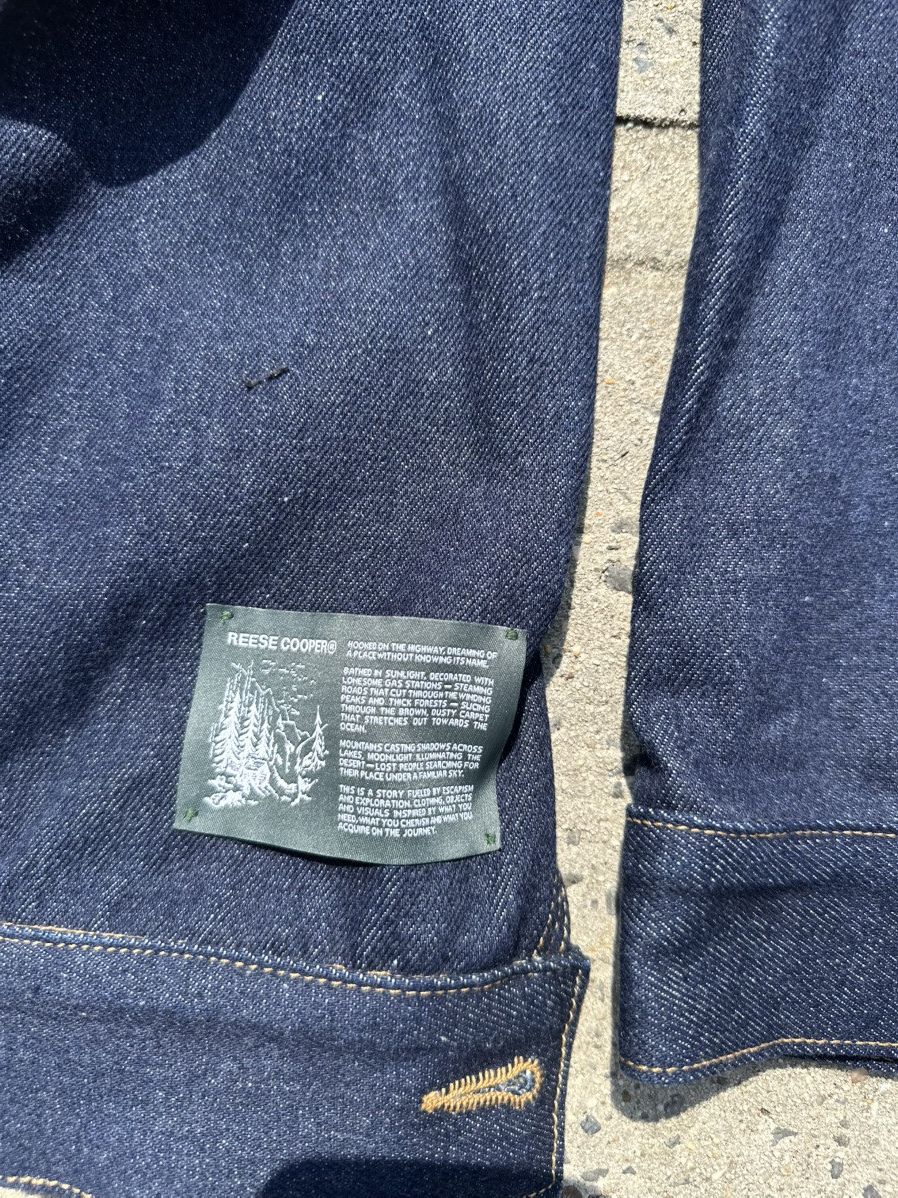 Reese Cooper REECE COOPER Raw Indigo Denim Jacket SS1 Size US S / EU 44-46 / 1 - 6 Thumbnail