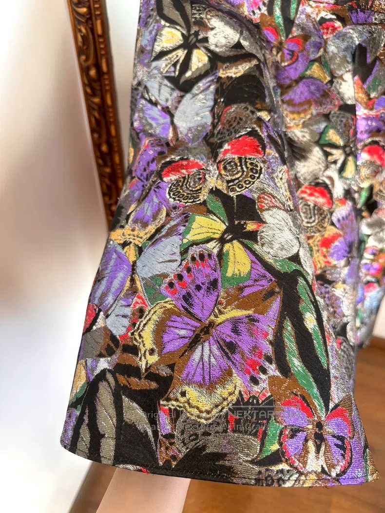 Valentino Valentino Butterfly embroidered dress Size M / US 6-8 / IT 42-44 - 5 Thumbnail
