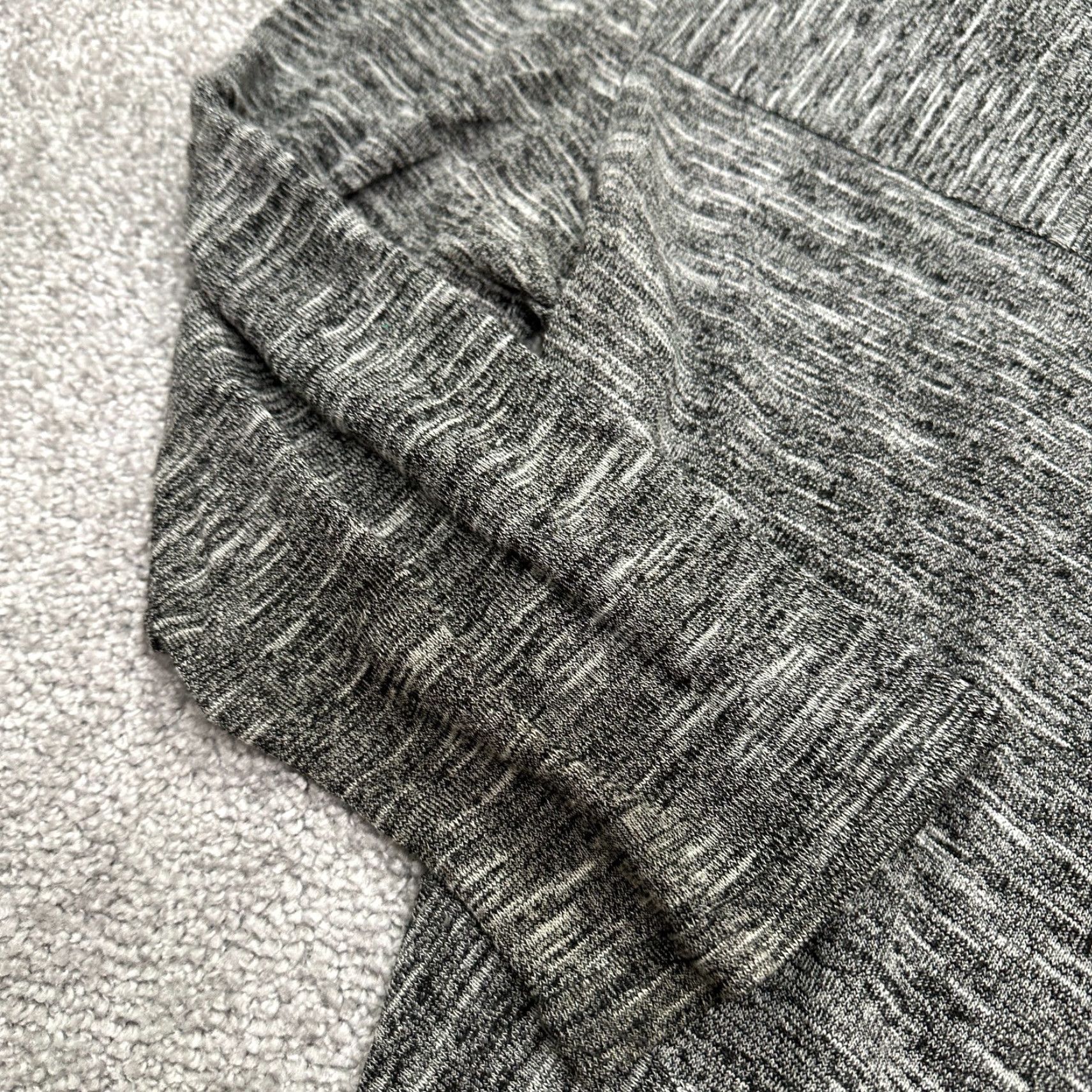 Vintage Zac & Rachel Sweater Pullover Womens XL Gray Round Neck Lightweight Stretch Knit Size XL / US 12-14 / IT 48-50 - 5 Thumbnail
