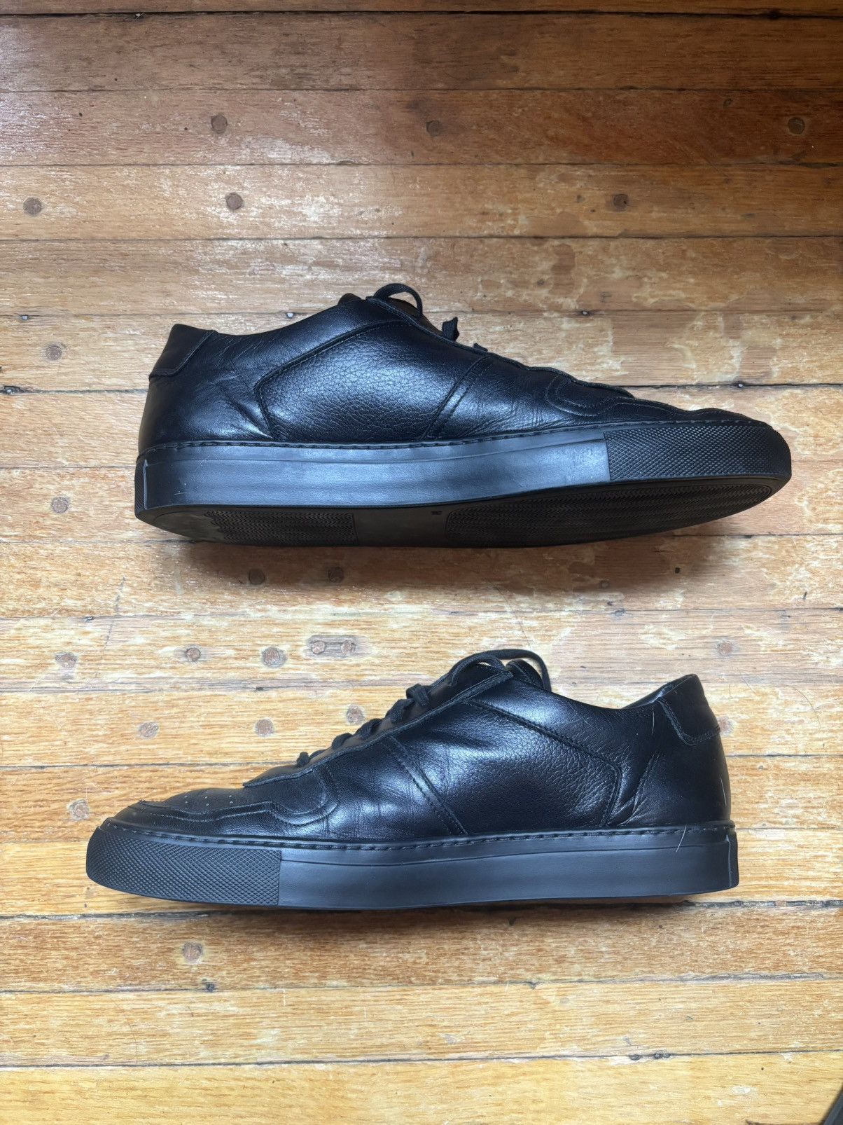 Common Projects Common Projects BBall Low leather sneakers in black size 8 Size US 8 / EU 41 - 2 Thumbnail