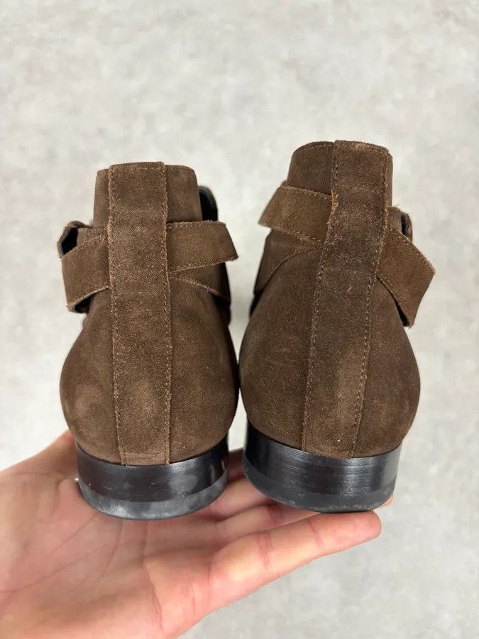 Saint Laurent Paris 2010s Saint Laurent Brown Suede Leather Classy Boots Size US 9 / EU 42 - 7 Thumbnail