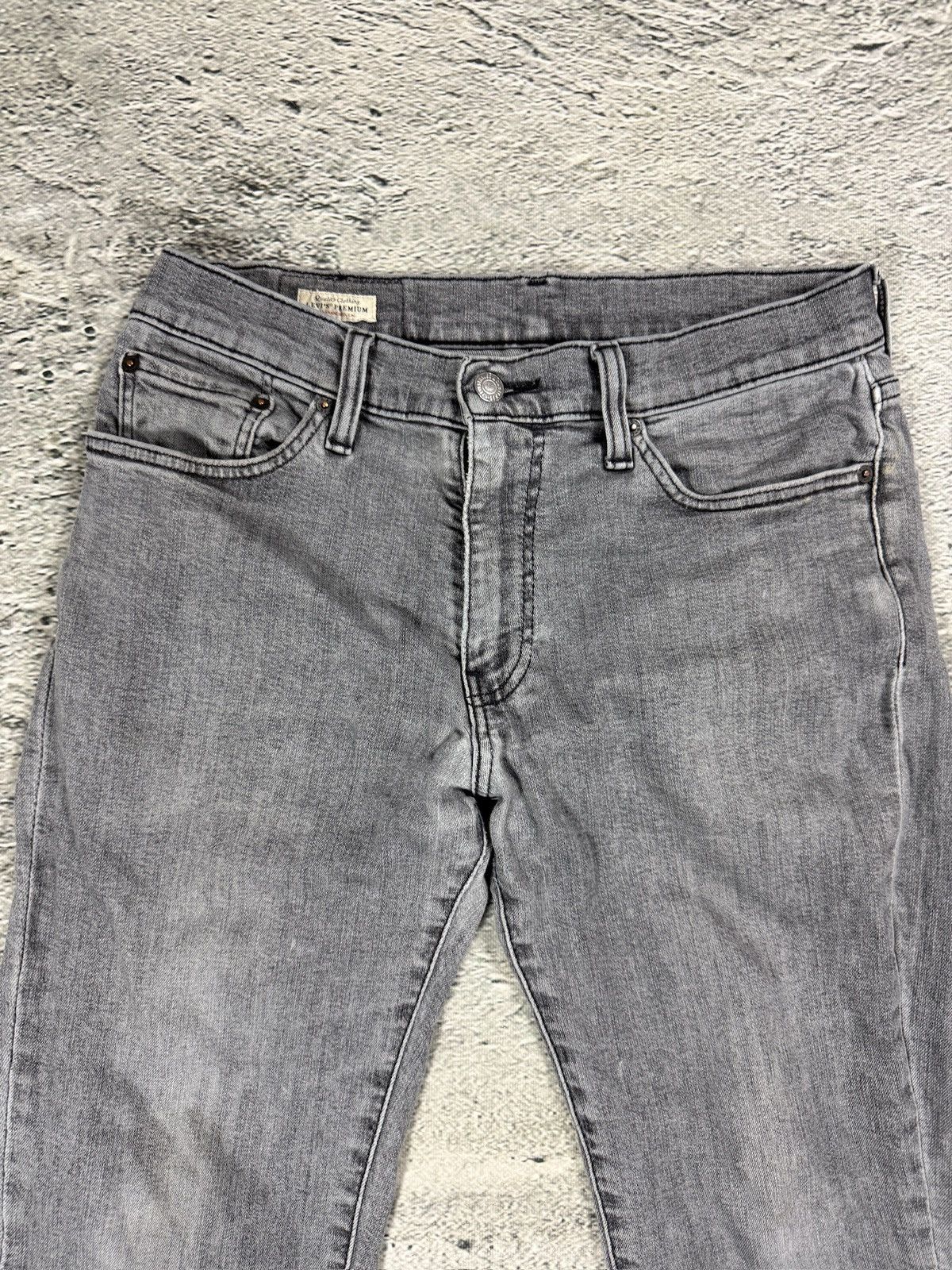 Levi's Levi’s 511 Grey Slim Jeans Size US 32 / EU 48 - 7 Thumbnail