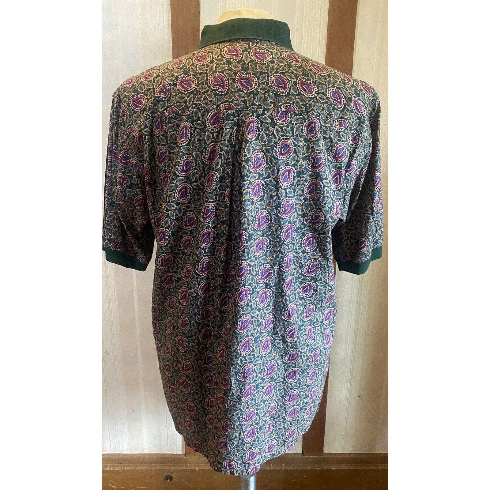Other Michael Thomas Polo Shirt Egyptian Cotton Men’s L Dark Green Size US L / EU 52-54 / 3 - 5 Thumbnail