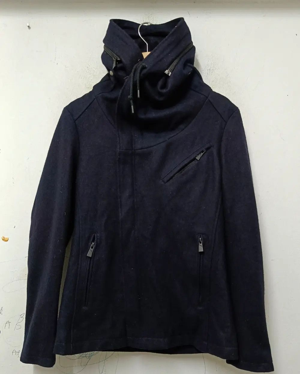 14th Addiction × Katharine Hamnett London × Le Grande Bleu (L.G.B.) Vintage 90s Katharine Hamnett Bono Blouson Jacket Size US M / EU 48-50 / 2 - 7 Thumbnail