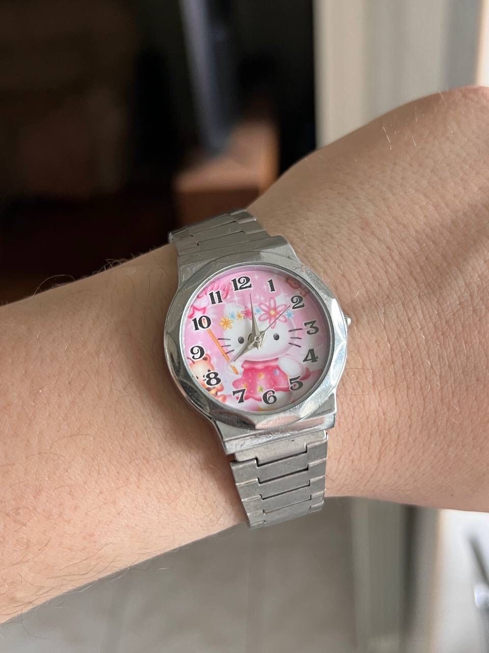 Japanese Brand × Vintage Vintage Japanese style Hello Kitty Watch Futuristic Steel Size ONE SIZE - 7 Thumbnail