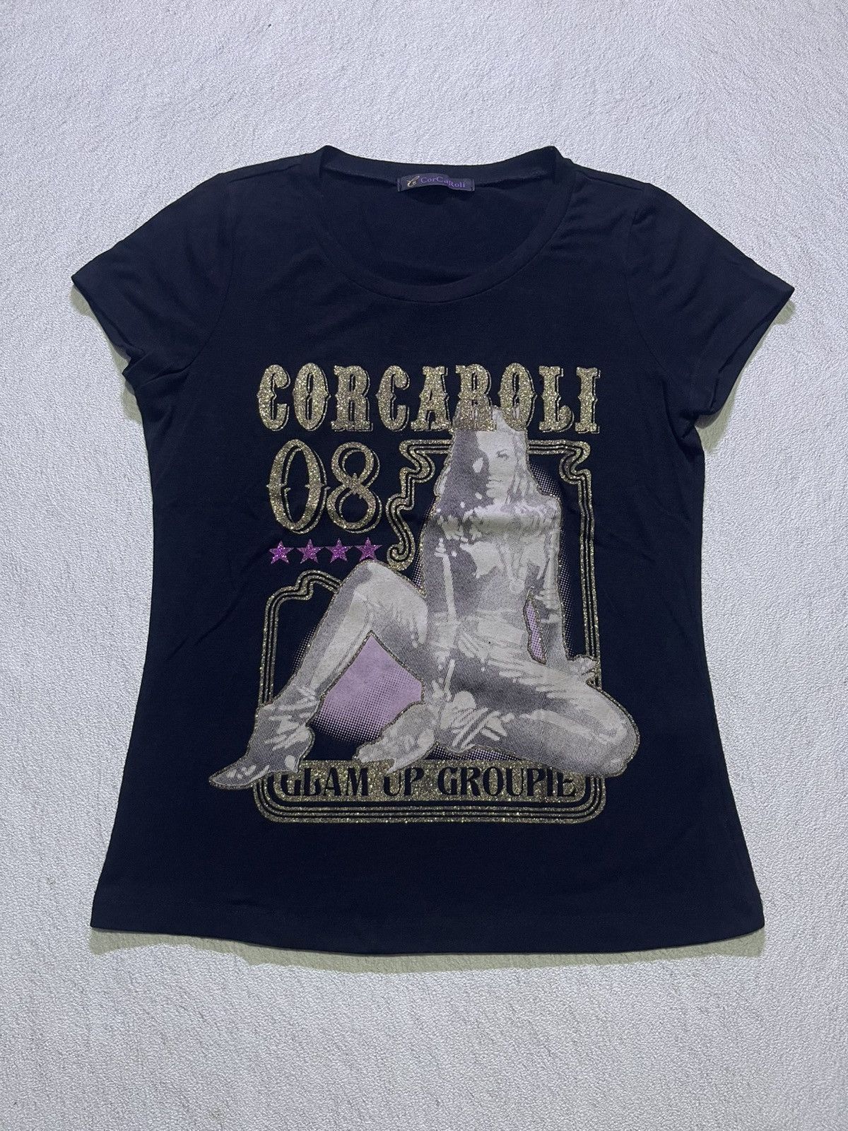 Hysteric Glamour Y2K CORCAROLI short sleeve tshirt women's Size S / US 4 / IT 40 - 1 Thumbnail