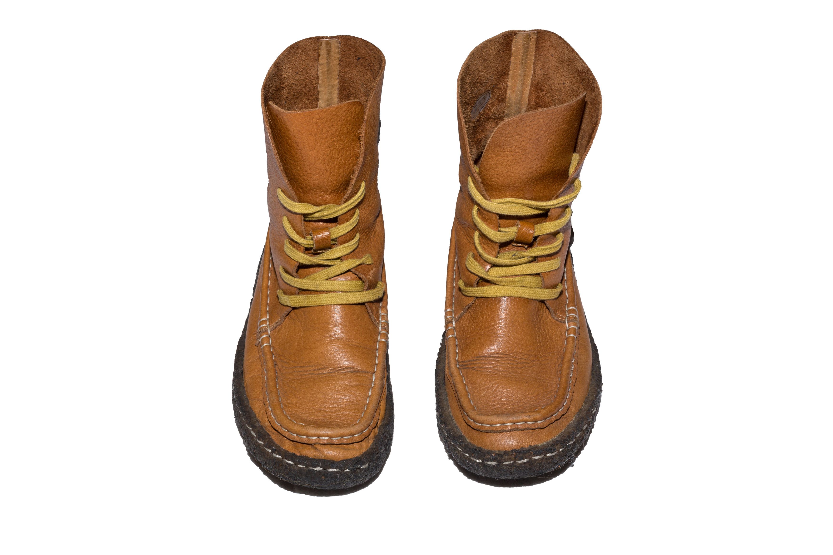 Issey Miyake LACE UP 5 HOLE MOCCASIN BOOTS Size US 6.5 / IT 36.5 - 6 Thumbnail
