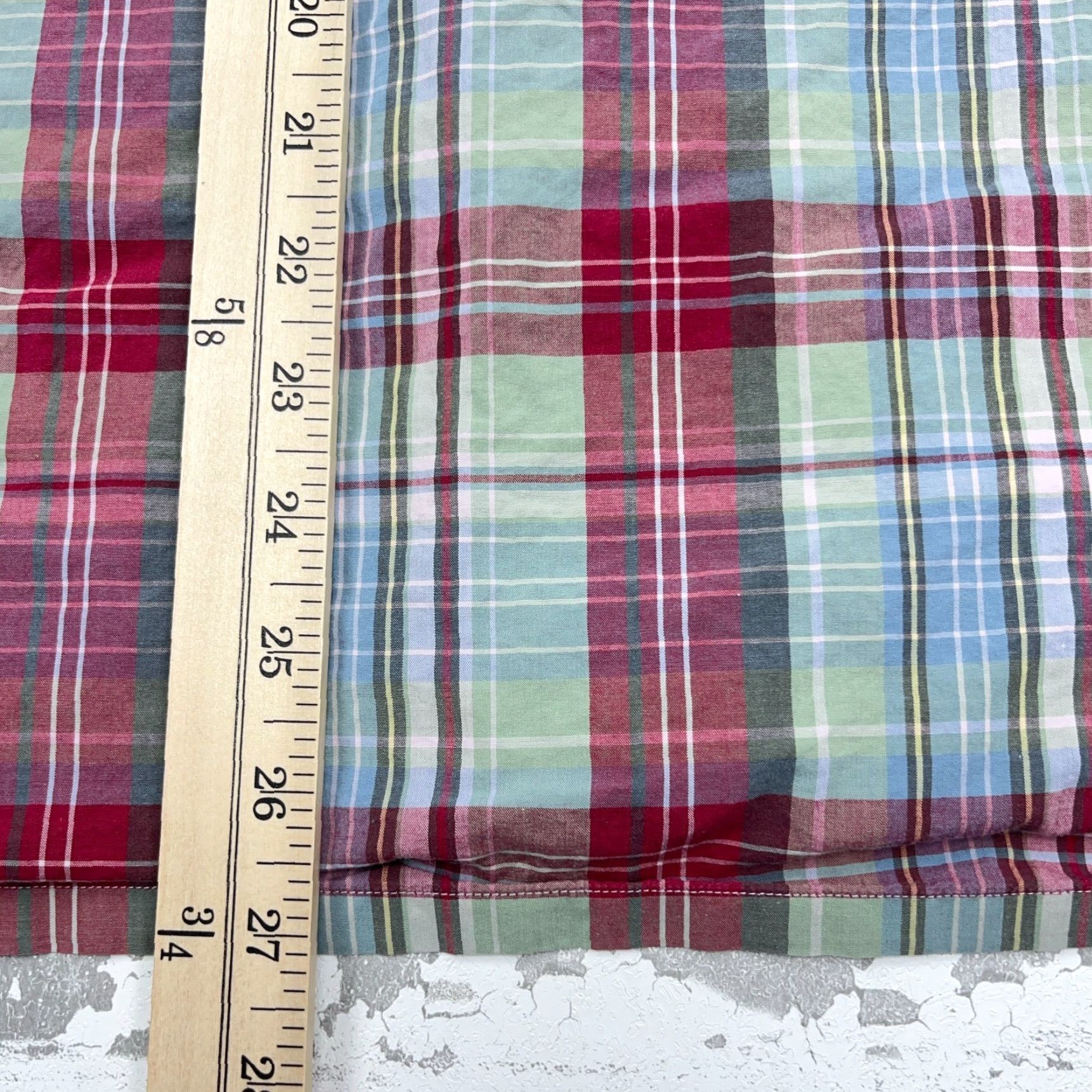 Ralph Lauren Ralph Lauren Shirt Men XL Pink Blue Button Up Tartan Plaid Camp Pocket Greggor Size US XL / EU 56 / 4 - 7 Thumbnail