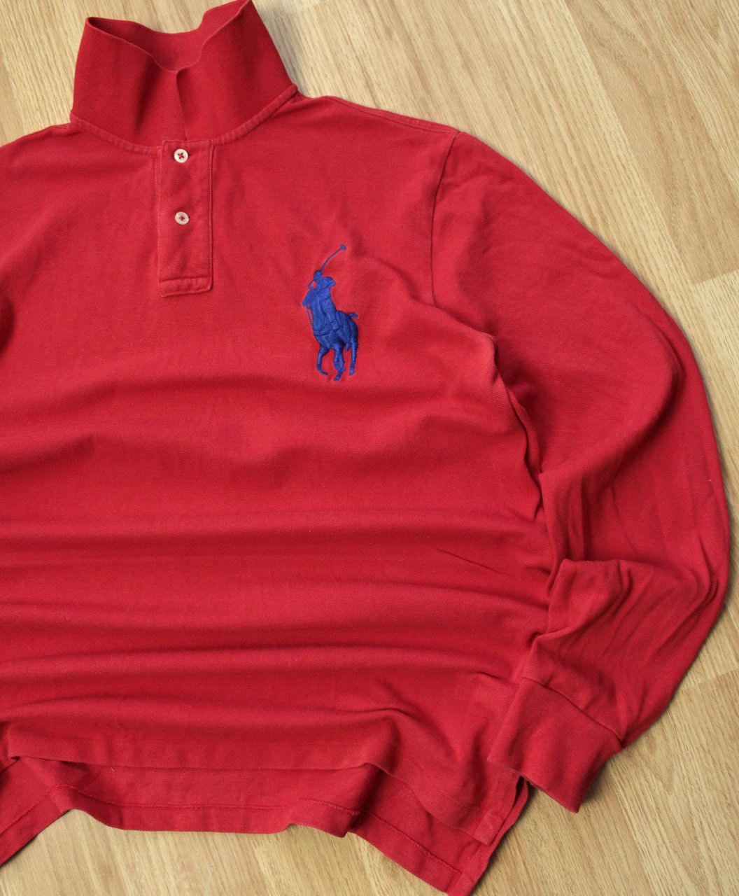 Polo Ralph Lauren 🔥 Polo Ralph Lauren Chief Keef Distressed Polo Shirt Rugby Size US L / EU 52-54 / 3 - 1 Thumbnail