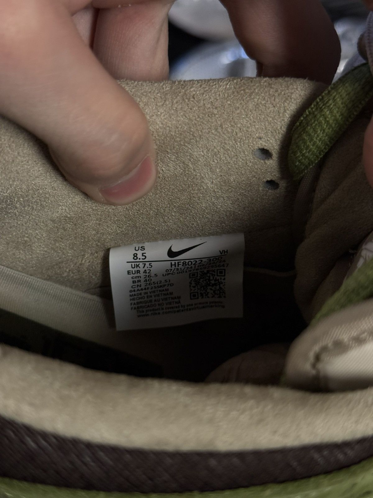 Nike Nike Dunk Low Yuto Horigome Matcha Size 8.5 (NEW) Size US 8.5 / EU 41-42 - 8 Thumbnail