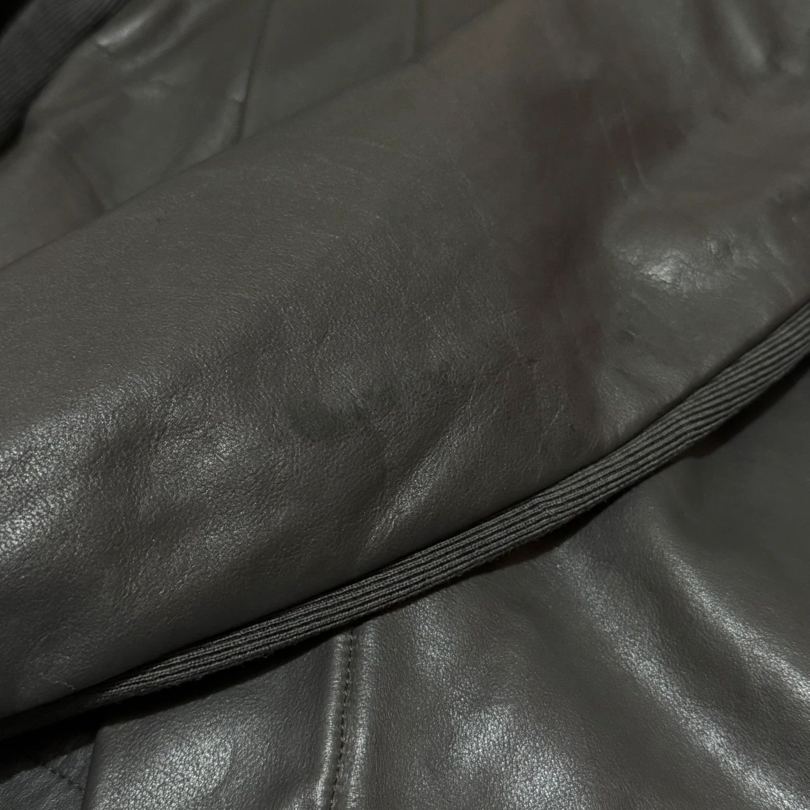Rick Owens Rick owens leather cashmere coat jacket Size M / US 6-8 / IT 42-44 - 16 Thumbnail