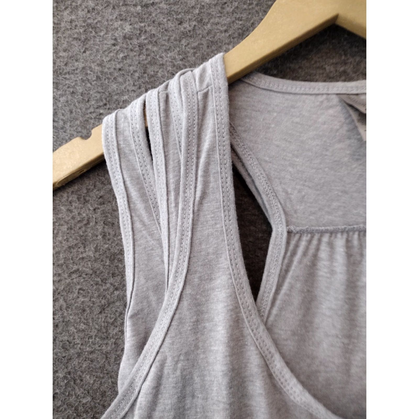 Next Level Next Level Women’s Tank Top Gray 3-Pack XL Racerback Sleeveless Shirt Women Regular Size XL Gray Tank Top Size XL / US 12-14 / IT 48-50 - 3 Thumbnail