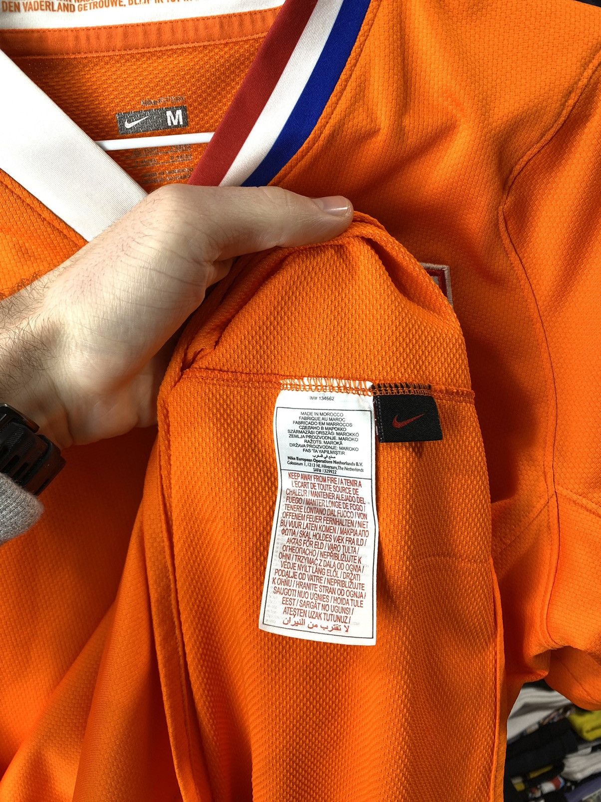 Nike × Vintage Vintage Nike Netherlands 00’s Soccer Football Jersey Size US M / EU 48-50 / 2 - 7 Thumbnail