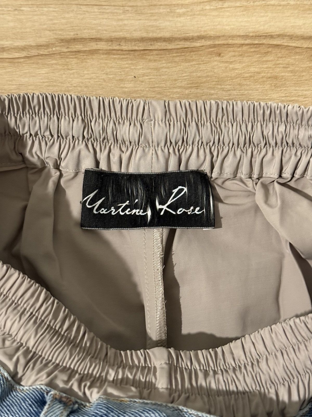 Martine Rose Martine Rose Denim Wind Breaker Pants (Medium) Size US 28 / EU 44 - 7 Thumbnail