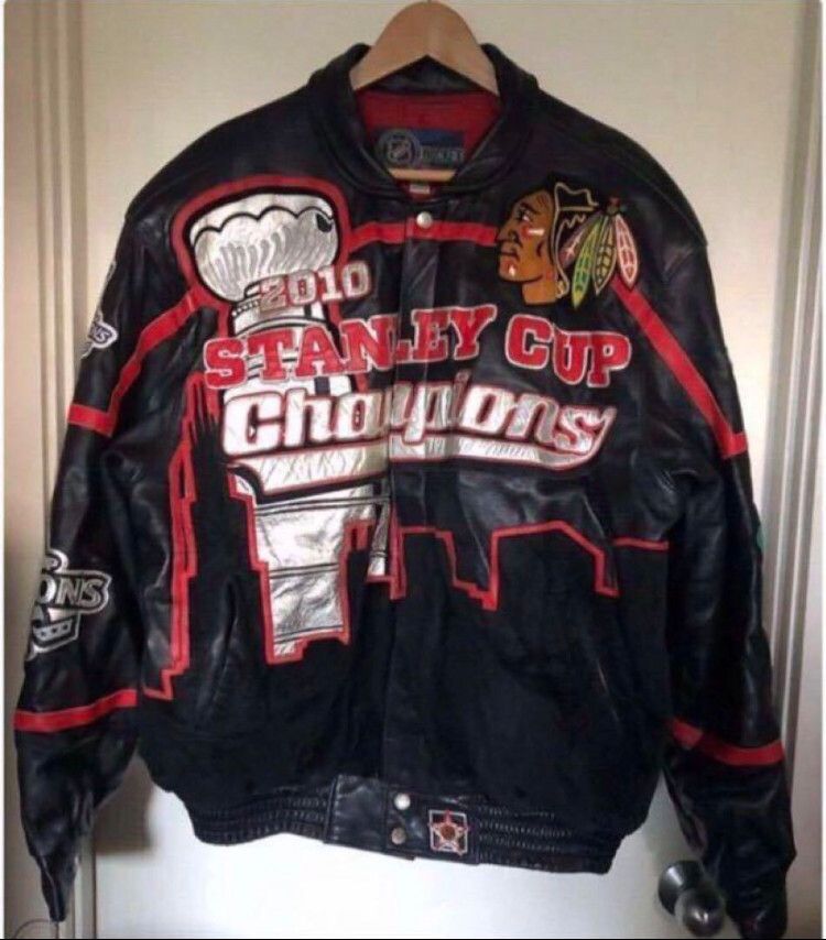 Jeff Hamilton Jeff Hamilton jh Design nhl Chicago blackhawks Jacket Size US L / EU 52-54 / 3 - 2 Thumbnail