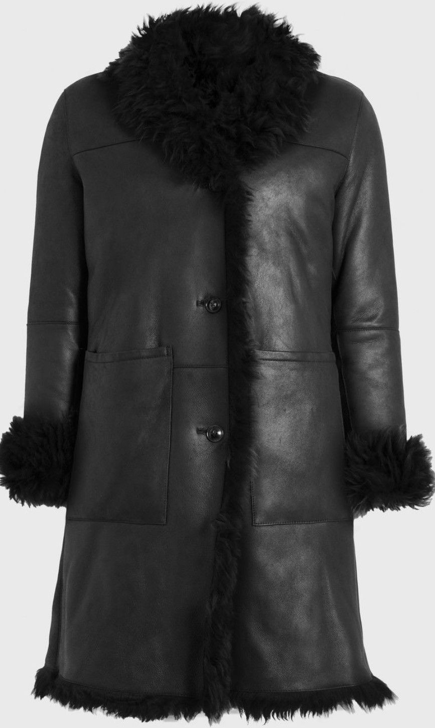 John Varvatos Reversible Shearling Coat. 54 Size US L / EU 52-54 / 3 - 8 Thumbnail