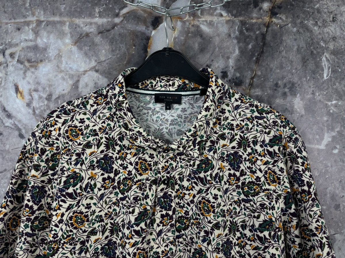 Ted Baker Men’s Ted Backer London Polo Shirt Streetwear Size 6 Size US XXL / EU 58 / 5 - 3 Thumbnail