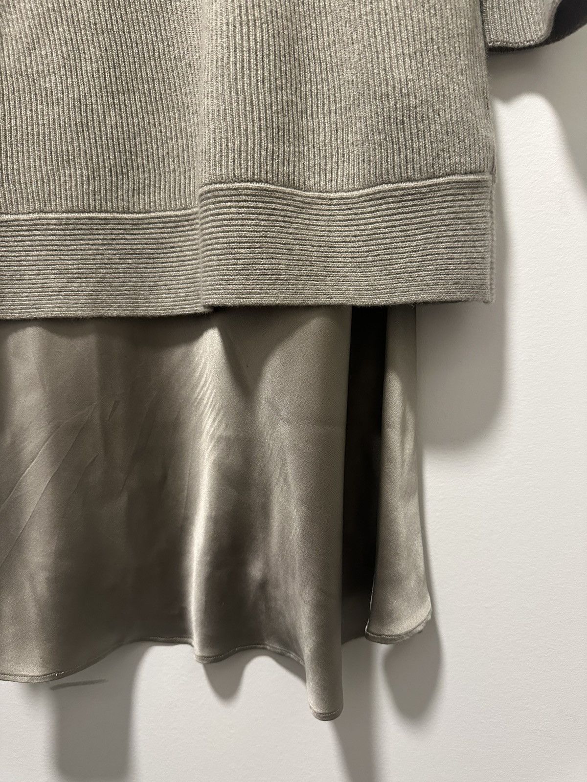 Brunello Cucinelli Brunello Cucinelli Silk & Cashmere Dress Size M / US 6-8 / IT 42-44 - 7 Thumbnail