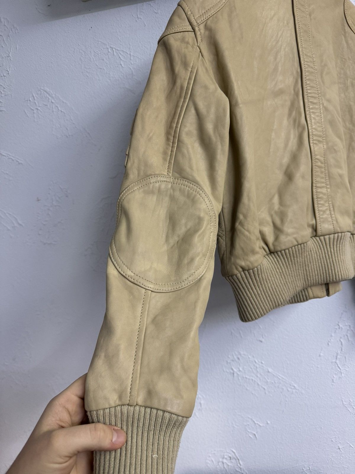 Junya Watanabe Vintage 00s Soft Faded Leather Multi-pocket Cargo Jacket Size US S / EU 44-46 / 1 - 6 Thumbnail