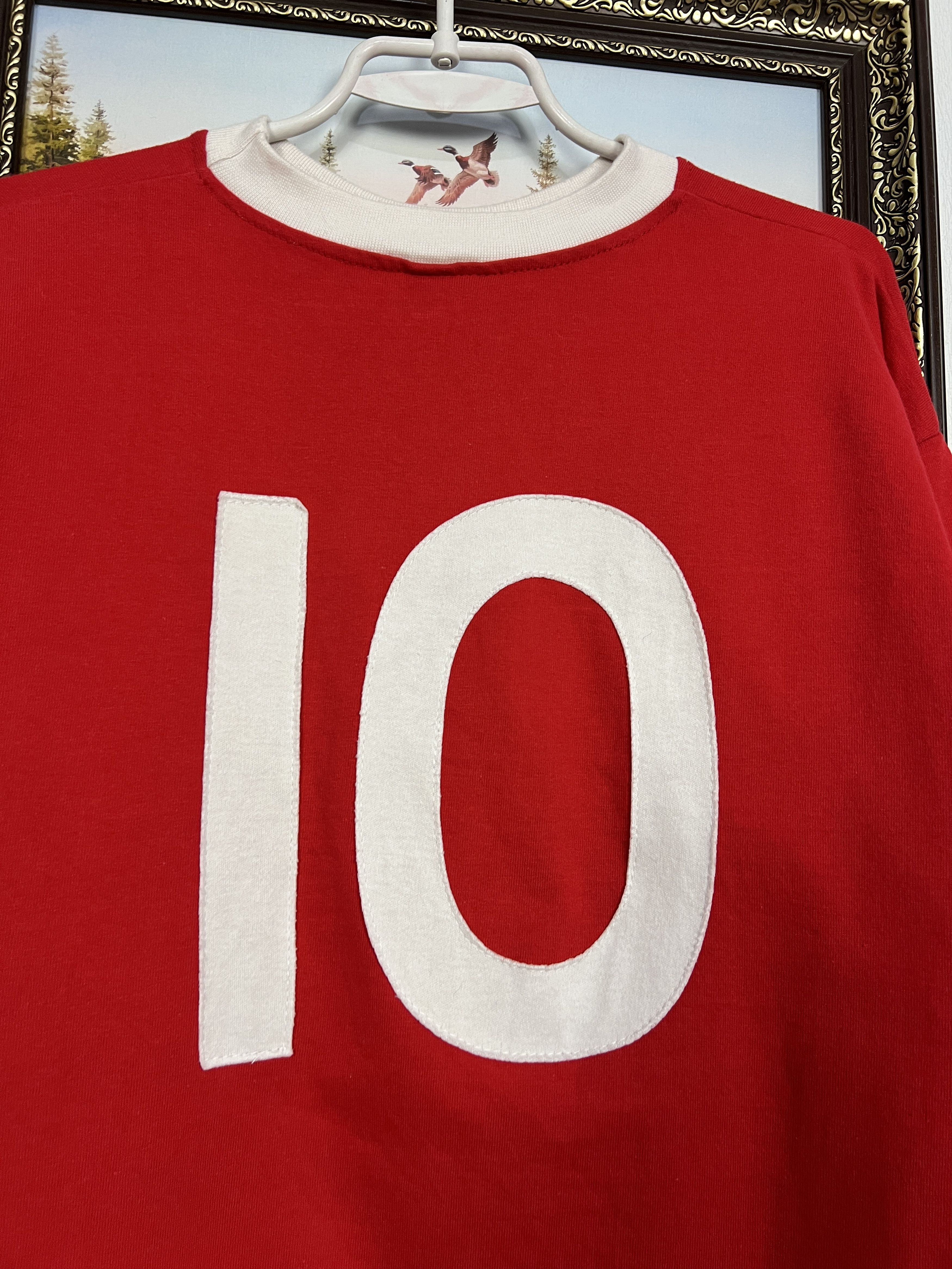 Toffs Manchester United Football Long Sleeve Shirt Soccer Jersey Size US XL / EU 56 / 4 - 9 Thumbnail