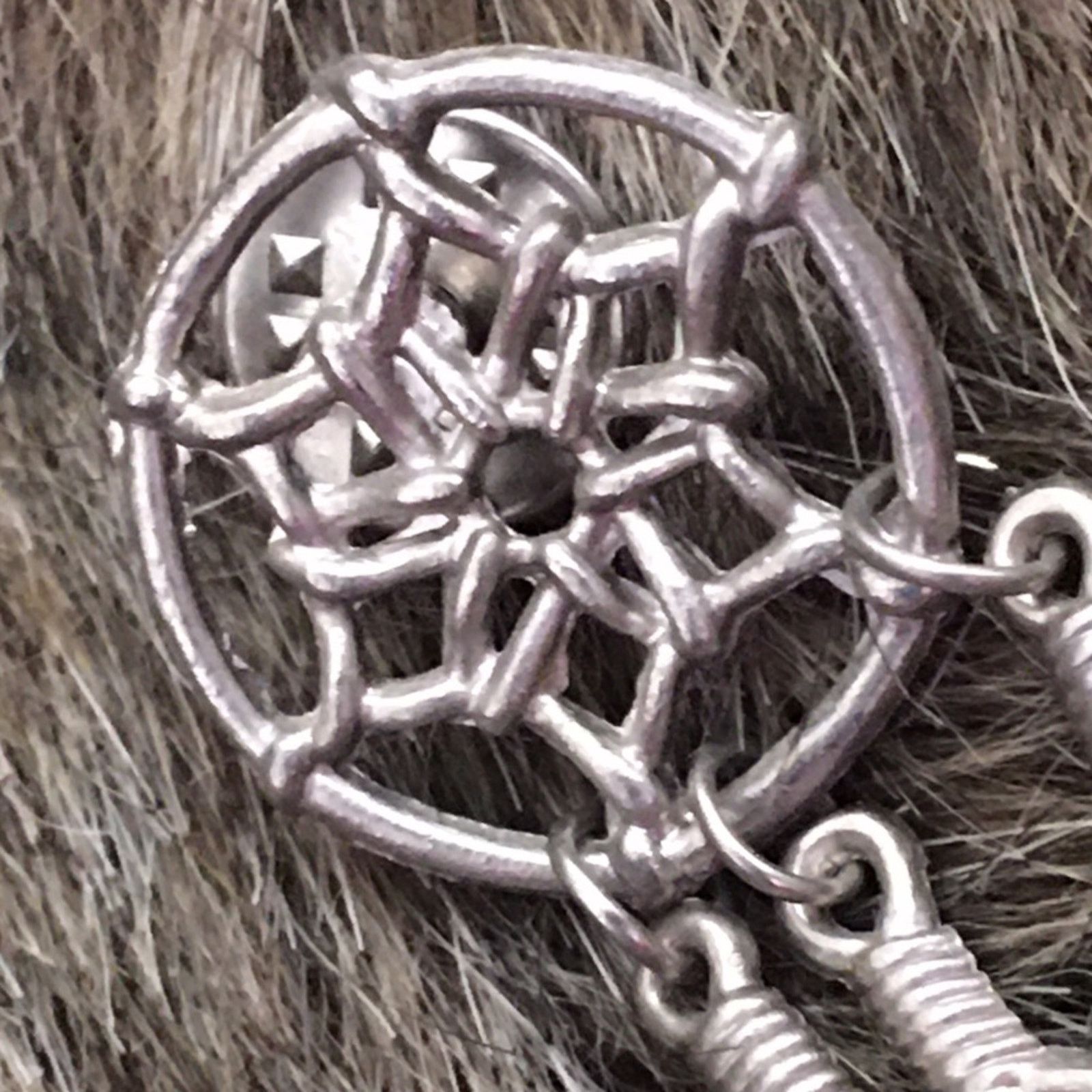 Jewelry Silver tone dream catcher brooch pin Size ONE SIZE - 5 Thumbnail