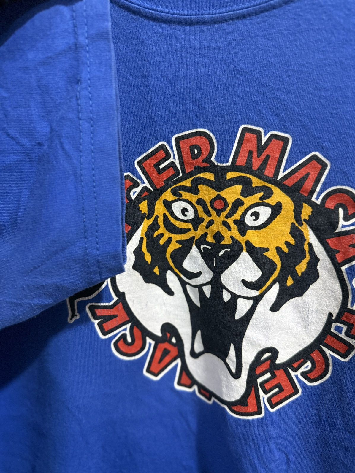 Anime × Vintage Vintage Tiger Mask Anime Manga Japanese Faded Tee Size US L / EU 52-54 / 3 - 7 Thumbnail