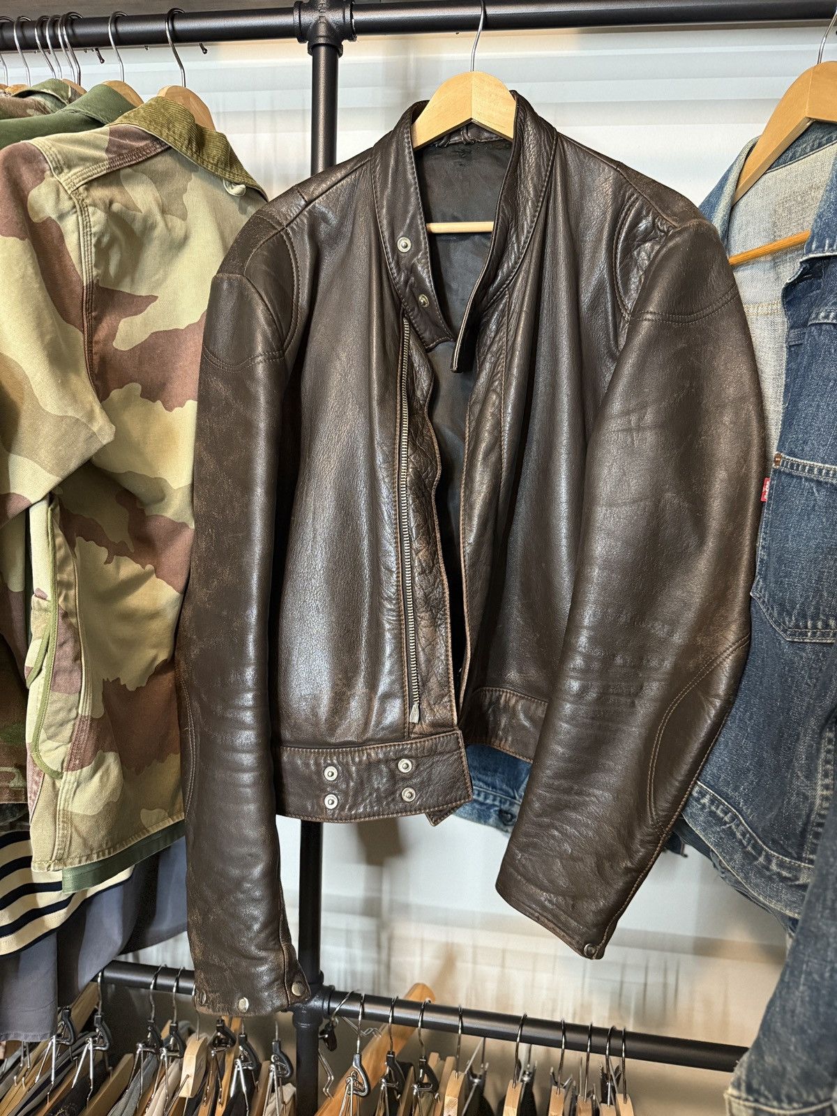 Other 1950’s Hackel & Co 608 leather jacket Size US L / EU 52-54 / 3 - 1 Thumbnail