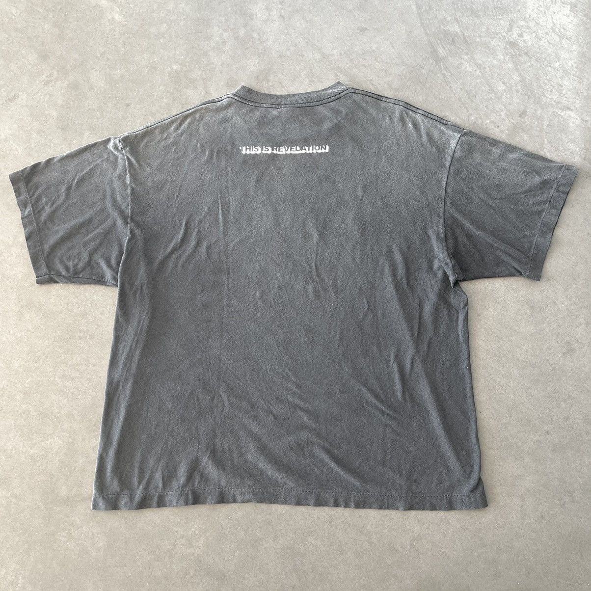 Saint Michael 🇯🇵 SAINT 2025 T-SHIRT - THIS IS A REVELATION - SAINT MXXXXXX Size US XXL / EU 58 / 5 - 8 Thumbnail