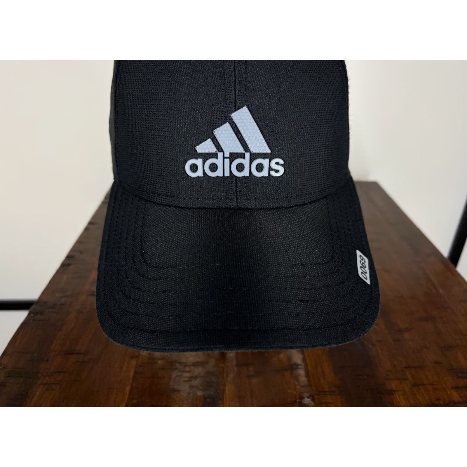 Adidas Adidas Cap Hat Adjustable One Size Black Poly Cotton Blend Climalite Mens Baseball Cap Logo Adjustable Breathable Lightweight Cap Size ONE SIZE - 3 Thumbnail
