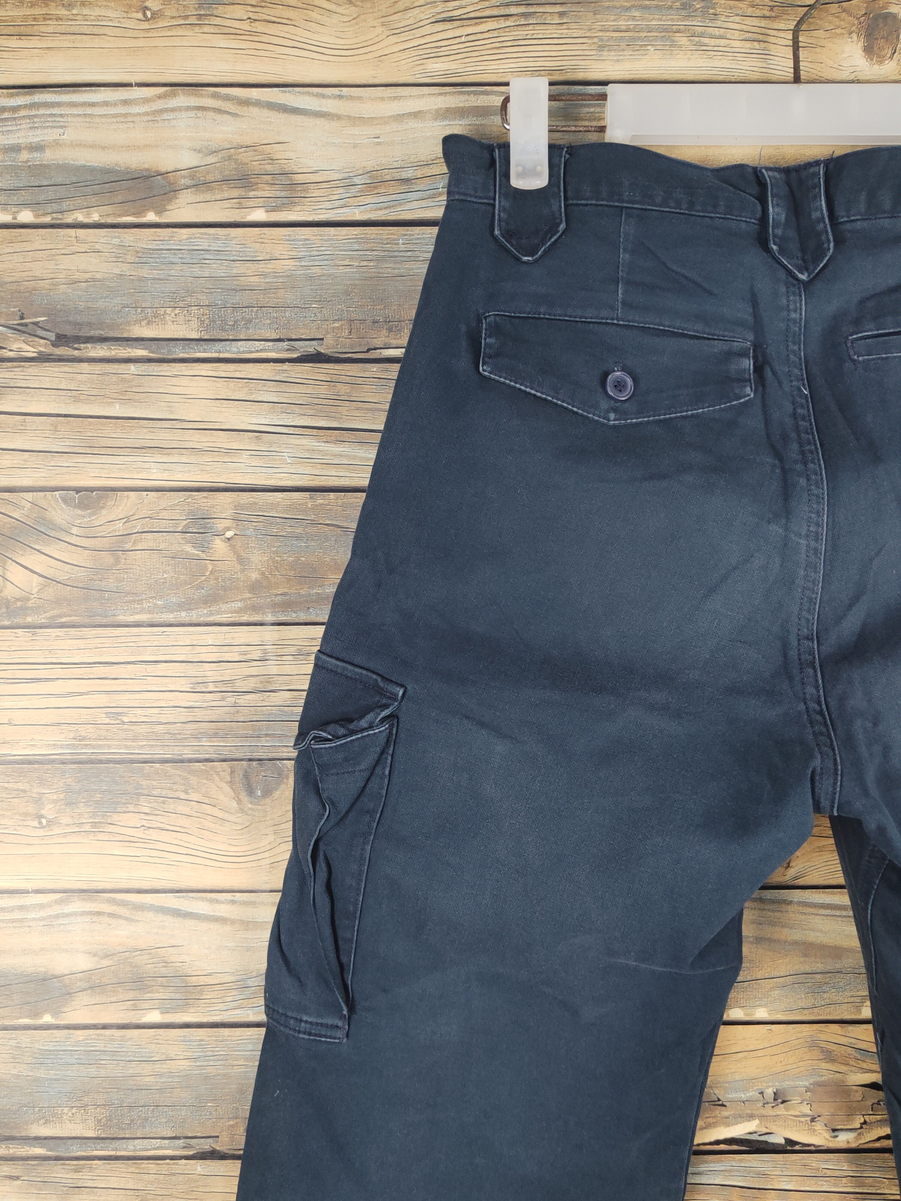Japanese Brand DL Japanese Brand Navy Multipocket Cargo Pants #1572 Size US 30 / EU 46 - 8 Thumbnail