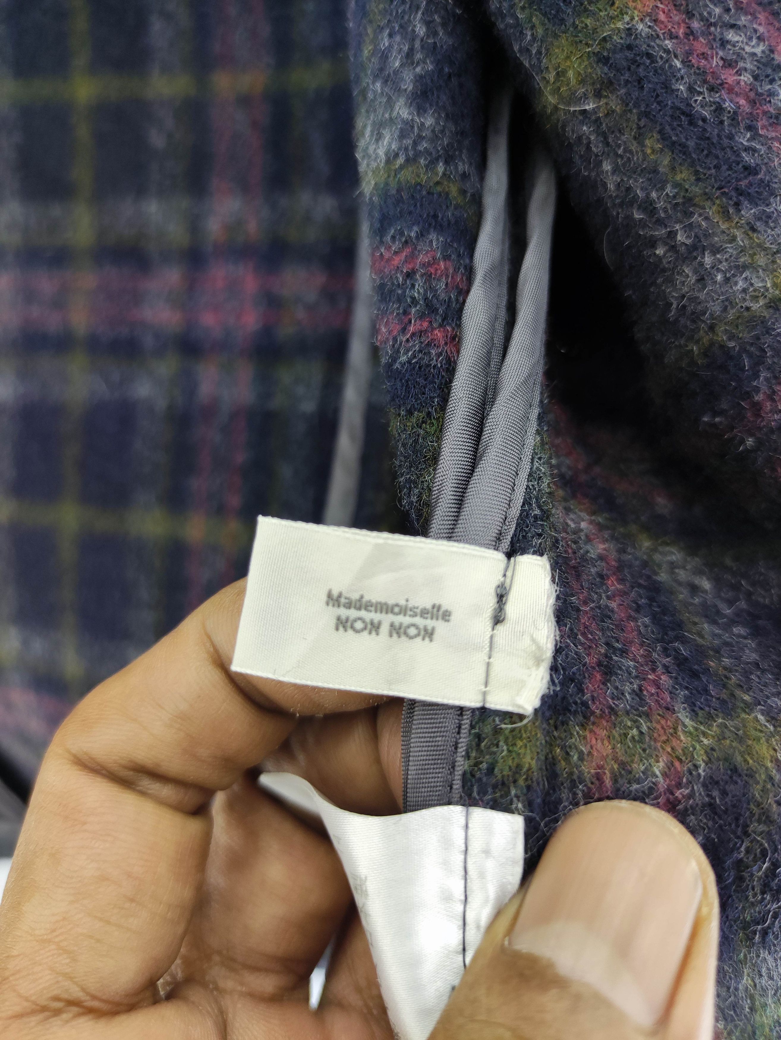 Mademoiselle Non Non Vintage Mademoiselle Non Non Double Breasted Wool Jacket Size S / US 4 / IT 40 - 5 Thumbnail