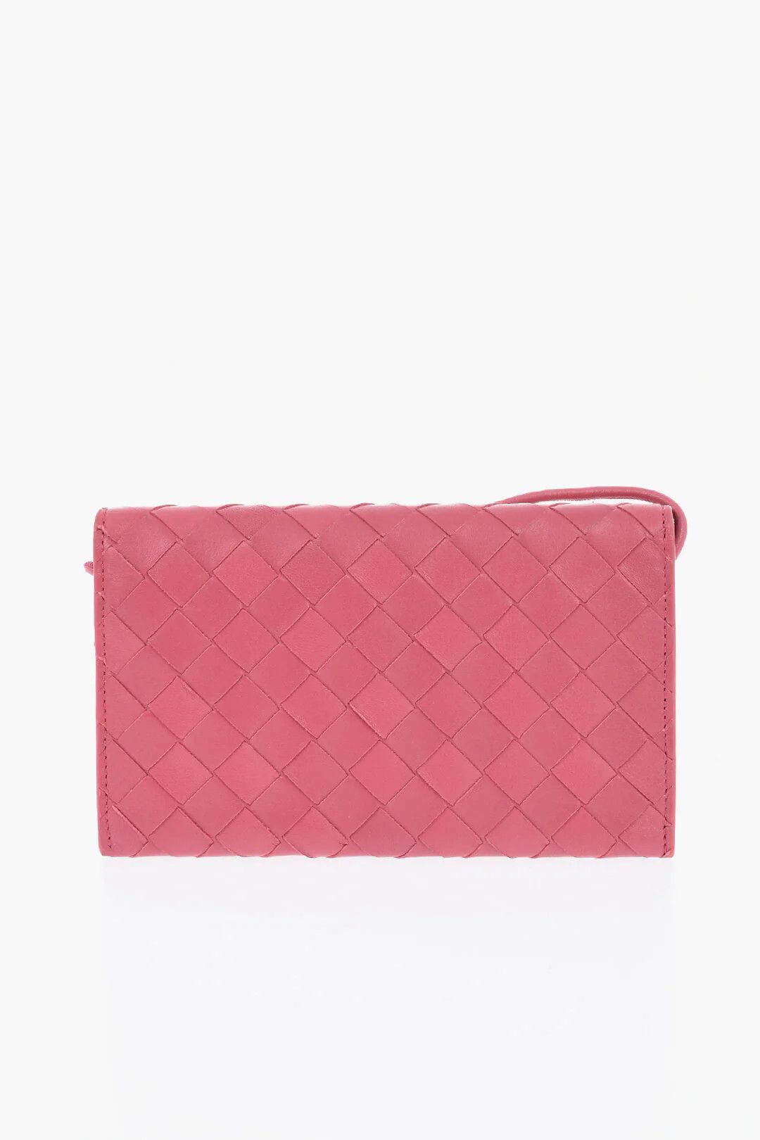 Bottega Veneta og1mm0426 Size: OS / Leather Wallet in Pink Size ONE SIZE - 2 Thumbnail