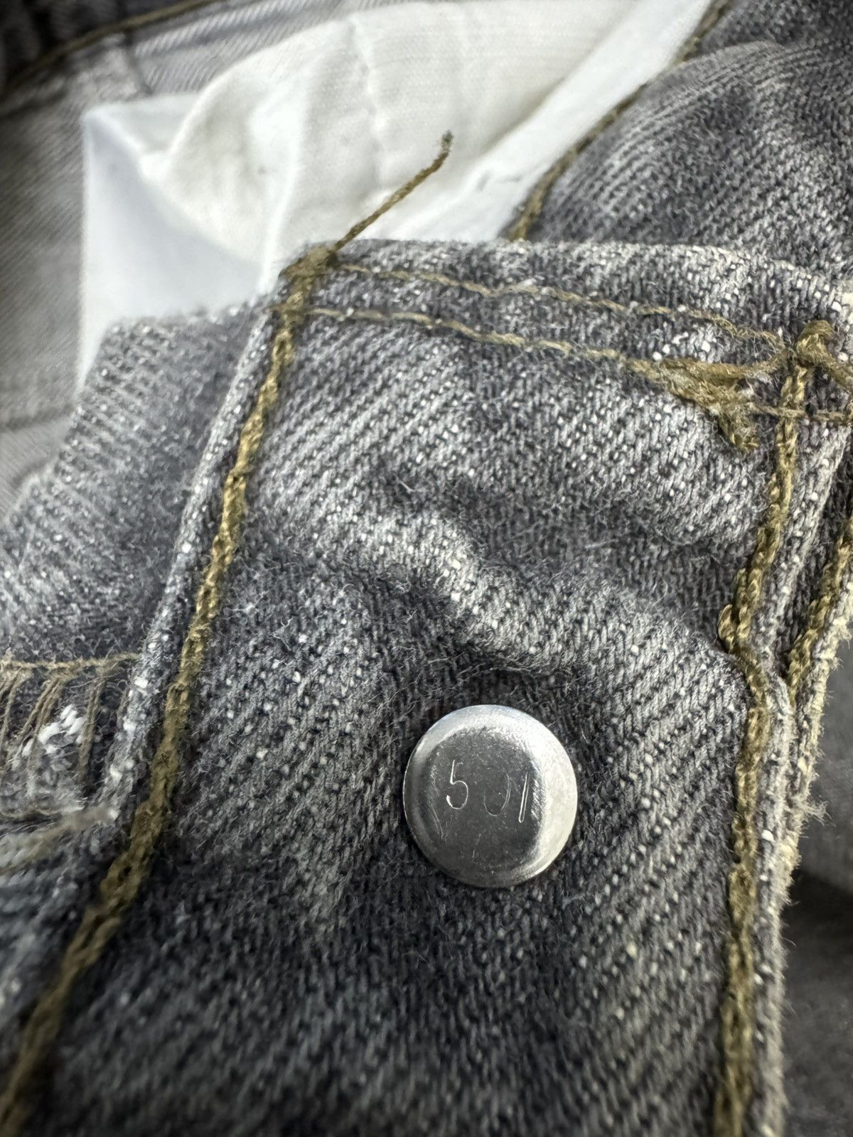 Levi's Vintage 80s Levis 501 Denim Pants Size US 32 / EU 48 - 10 Thumbnail