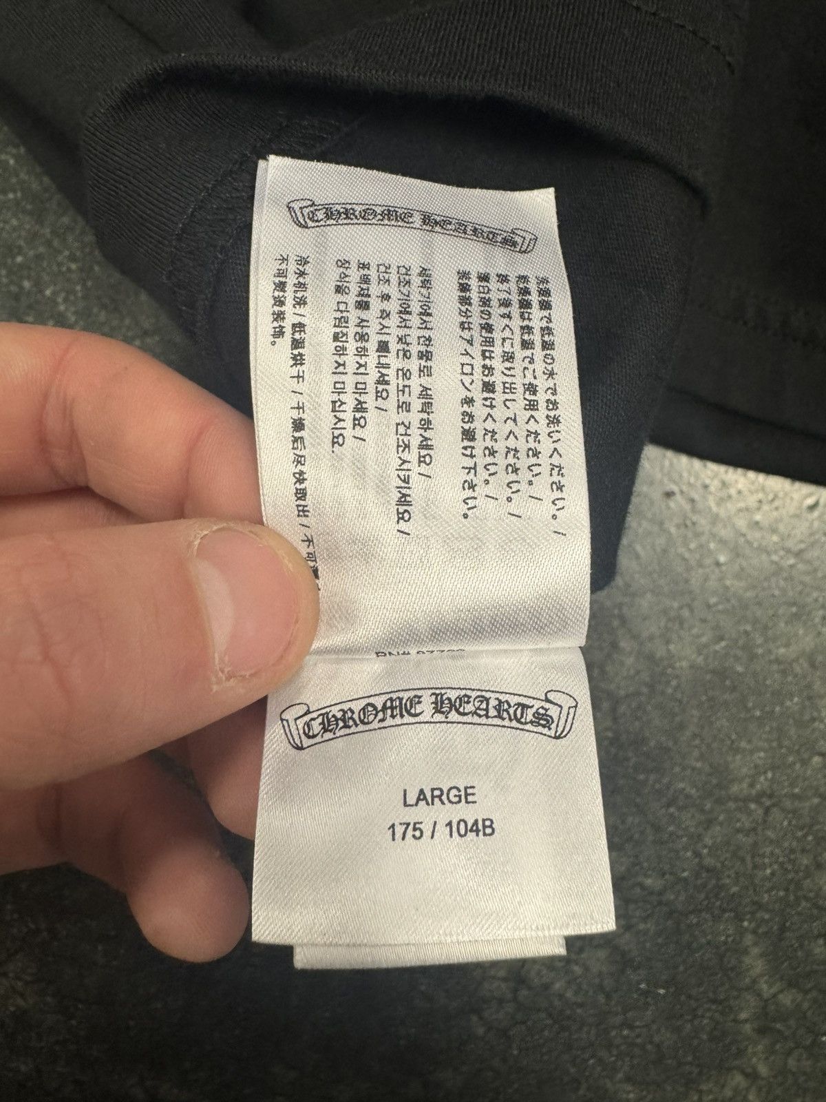 Chrome Hearts Chrome Hearts L/S Royal Tee Size US L / EU 52-54 / 3 - 5 Thumbnail