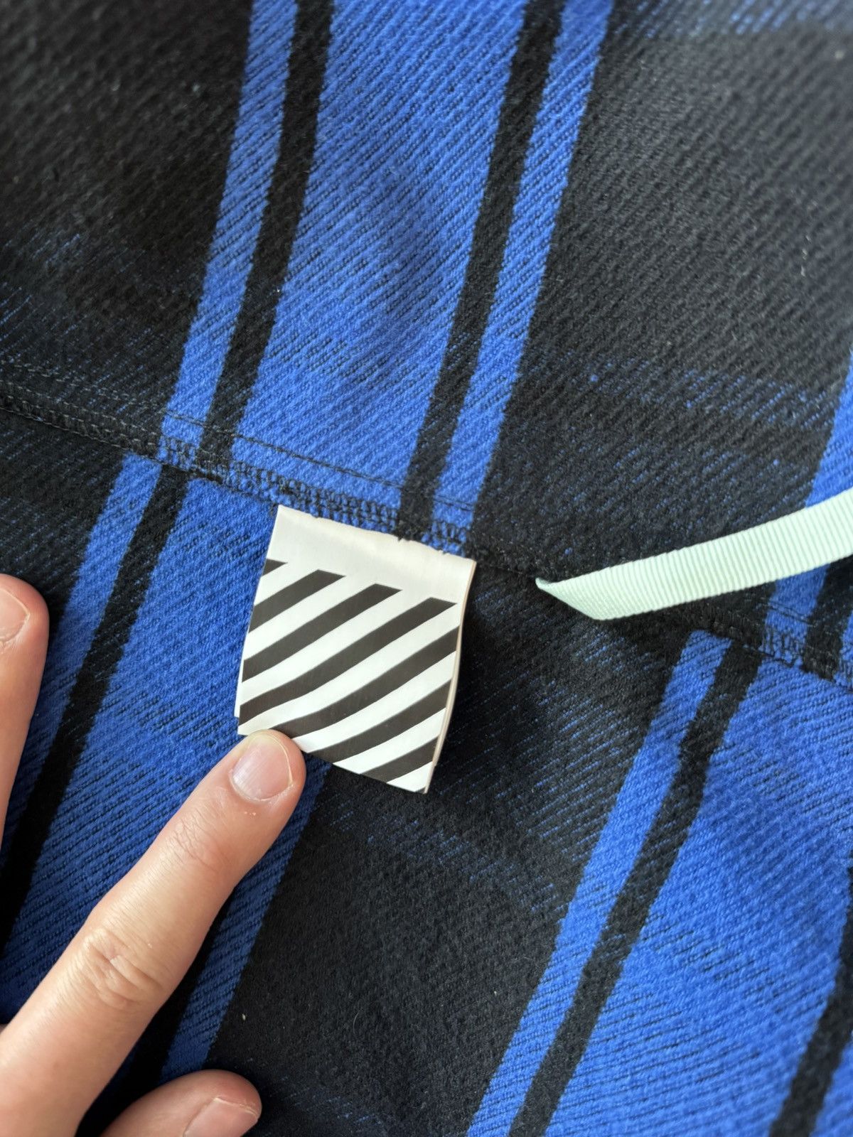 Off-White Off White FW18 Check Shirt Size US L / EU 52-54 / 3 - 6 Thumbnail