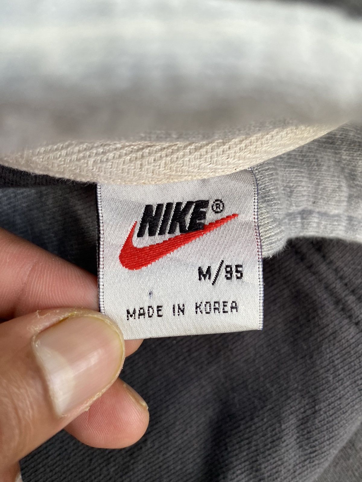 Nike × Vintage Vtg 90s Nike Half Zipper Size M / US 6-8 / IT 42-44 - 9 Thumbnail