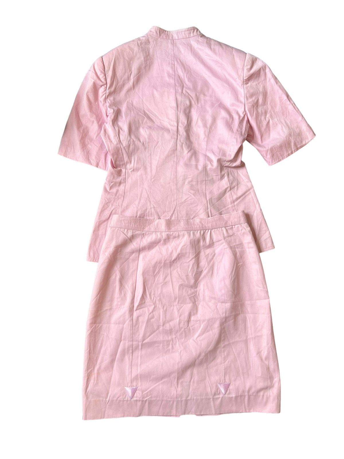Valentino VINTAGE VALENTINO MISS V PINK SKIRT SUIT 2PIECES 44IT Size M / US 6-8 / IT 42-44 - 2 Thumbnail