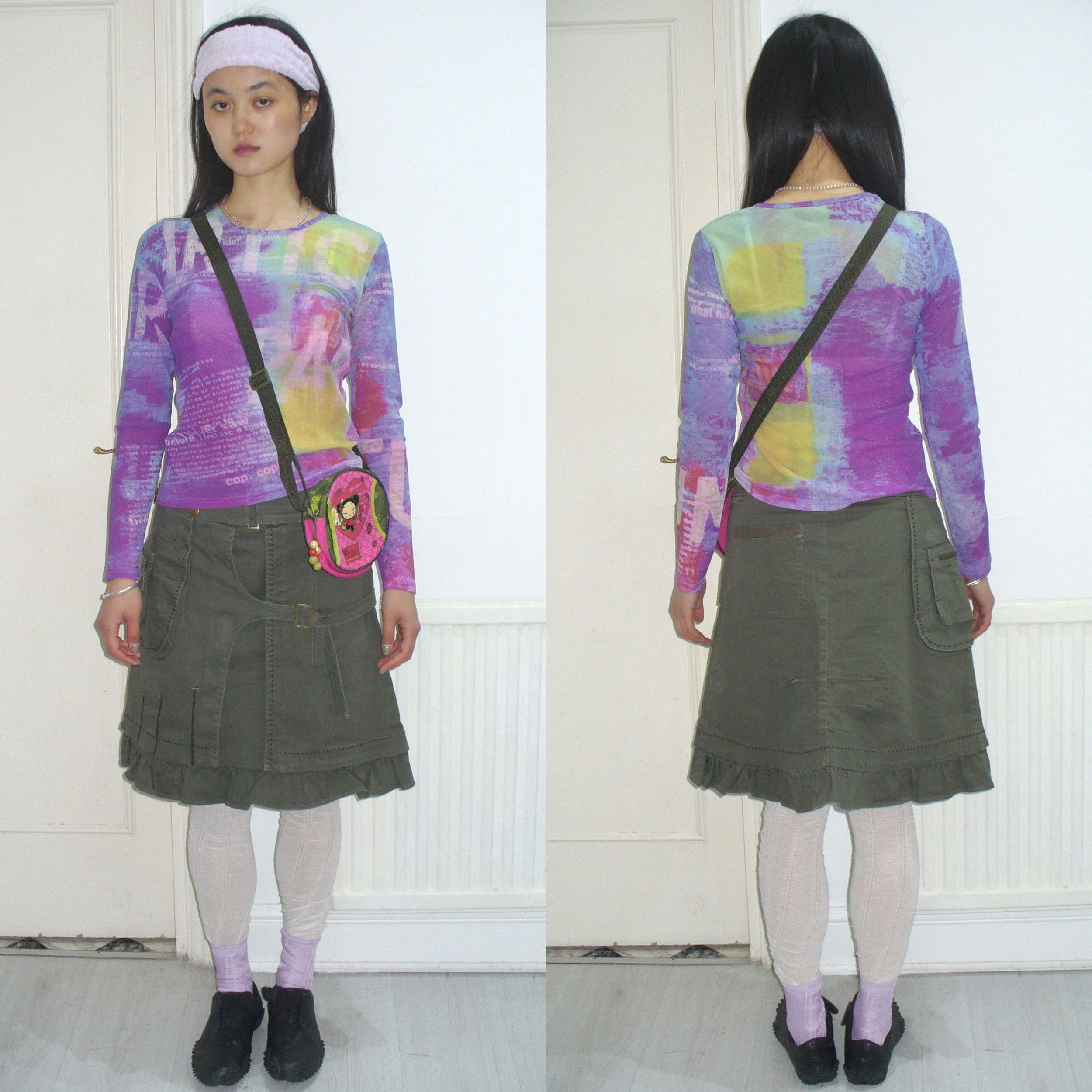 Cop Copine Cop Copine 2000s purple sheer mesh top Size S / US 4 / IT 40 - 4 Thumbnail