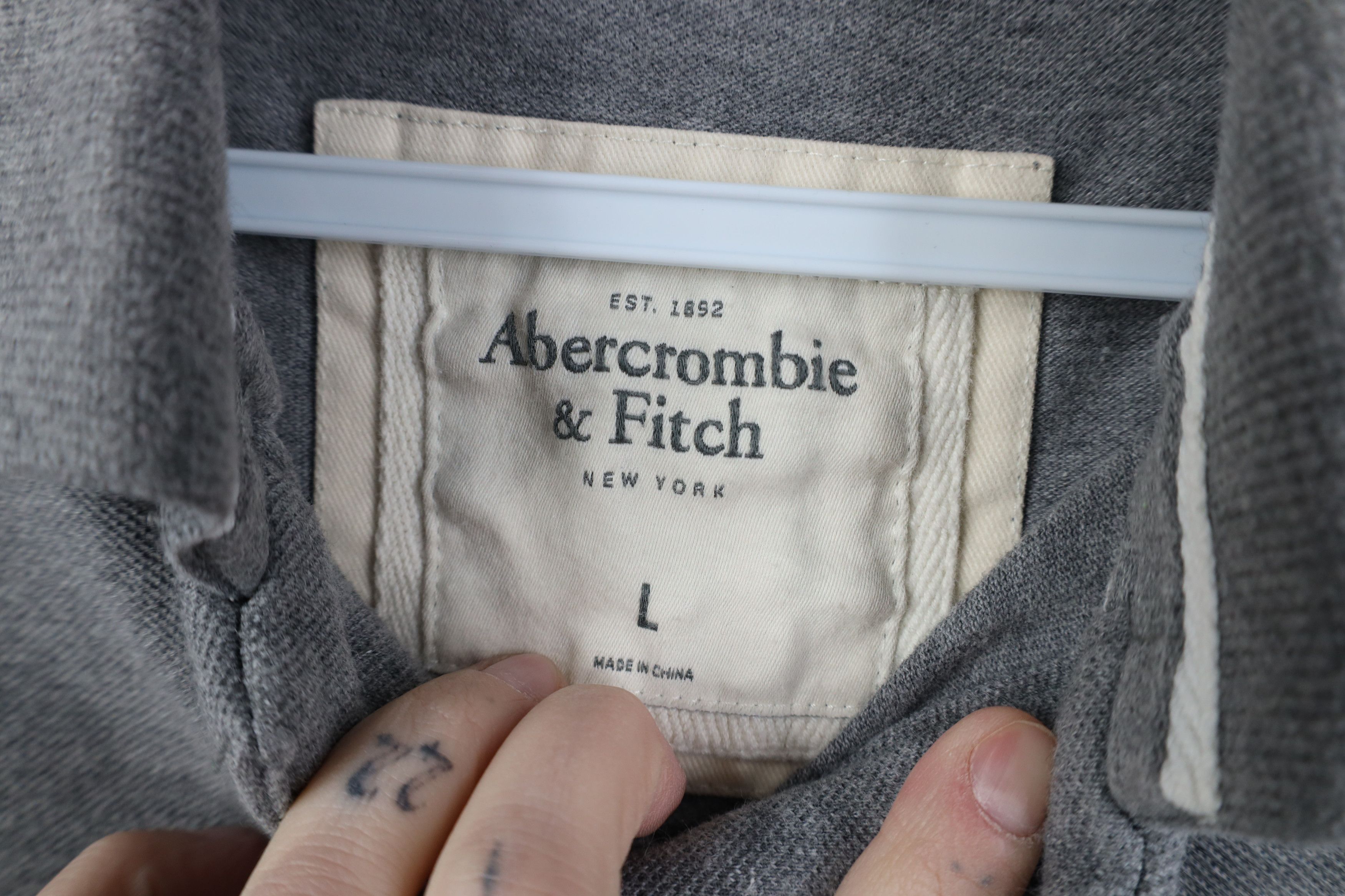 Abercrombie & Fitch Vintage 90s Y2K Abercrombie & Fitch Crew Rowing Polo Shirt Size US L / EU 52-54 / 3 - 7 Thumbnail