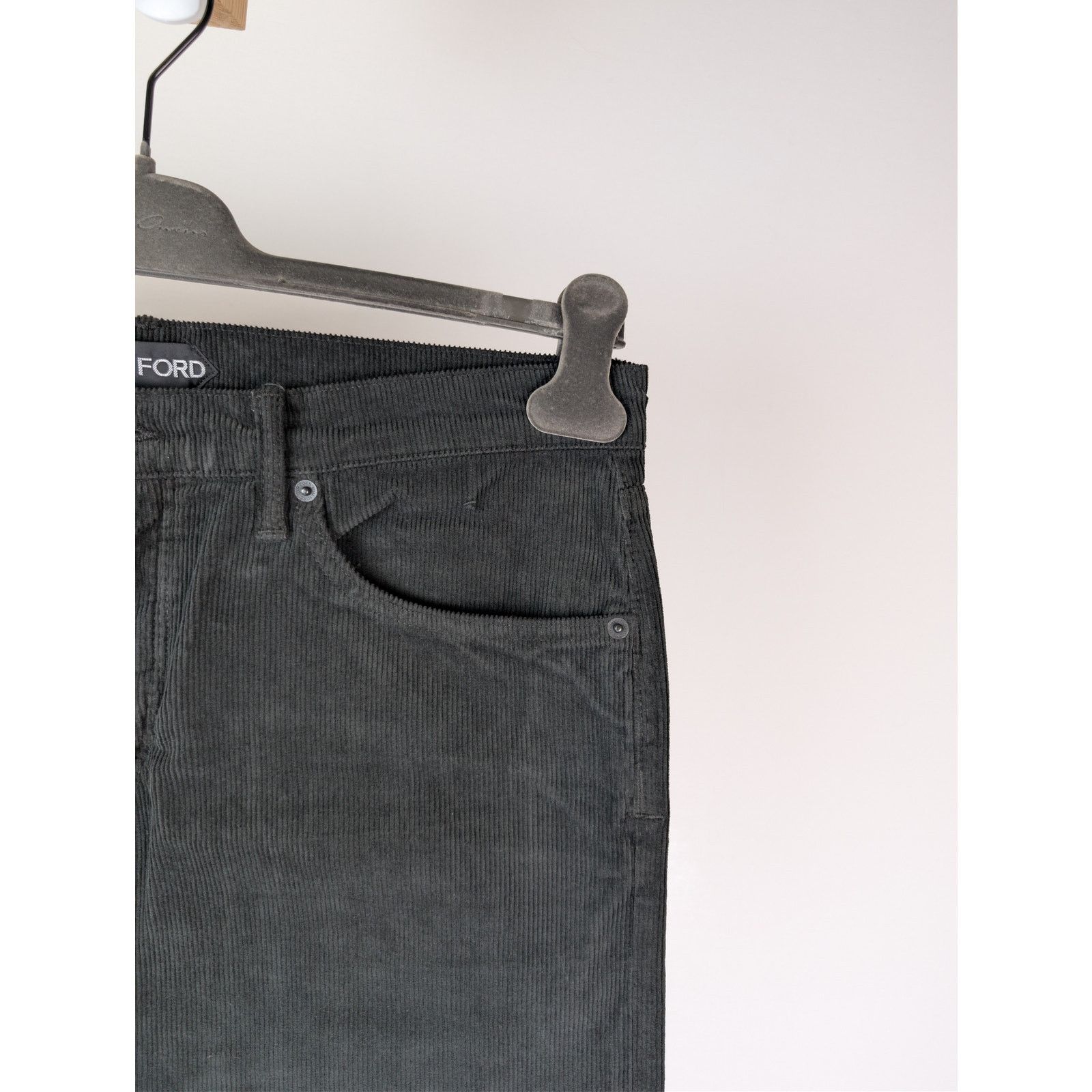 Tom Ford o1rshd1 Vintage Slim-Fit Denim Jeans in Black Washed Size US 34 / EU 50 - 5 Thumbnail