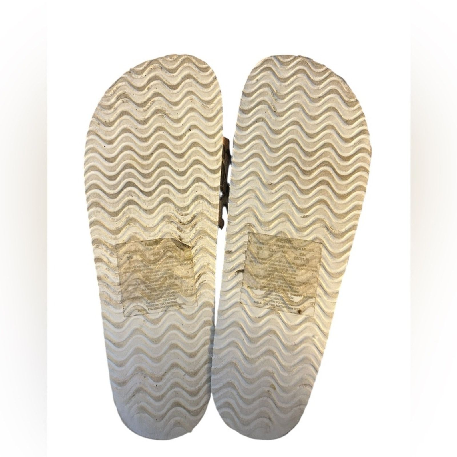 American Eagle Outfitters Aerie Leopard Print Cork Knot Slide Sandals Size US 9 / IT 39 - 2 Thumbnail